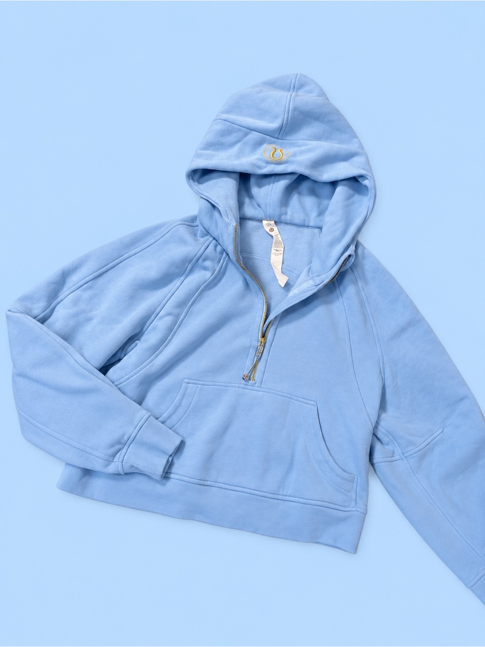 lululemon scuba half zip hoodie